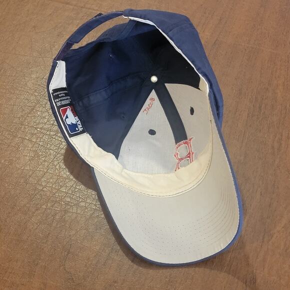 Boston Red Sox Team MLB by Outdoor Cap Youth size adjustable Dark blue Red - Picture 10 of 10